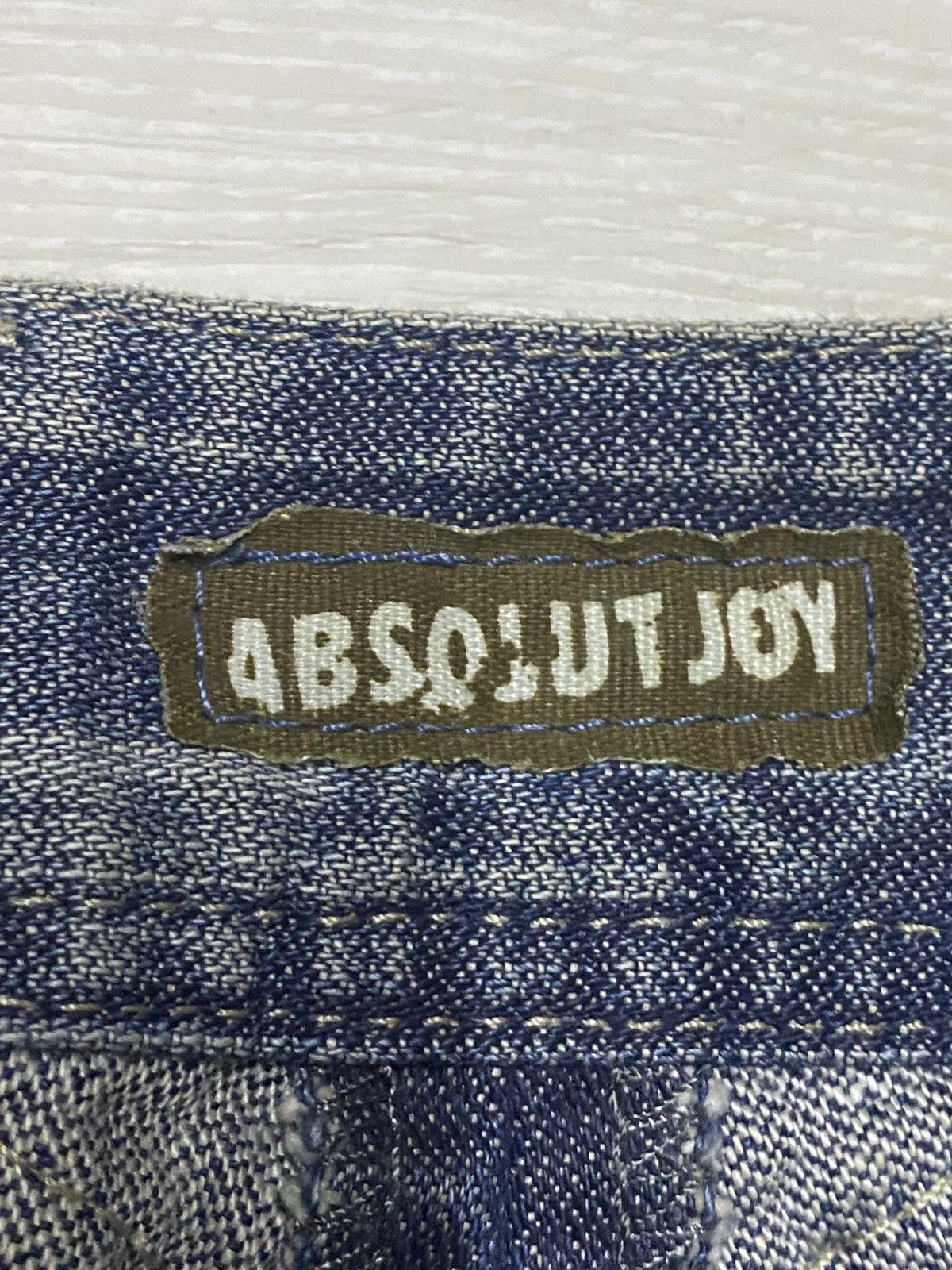 Absolut Joy Vintage Y2K Absolut Joy Mud Wash Distressed Loose Jeans Size US 35 - 14 Thumbnail