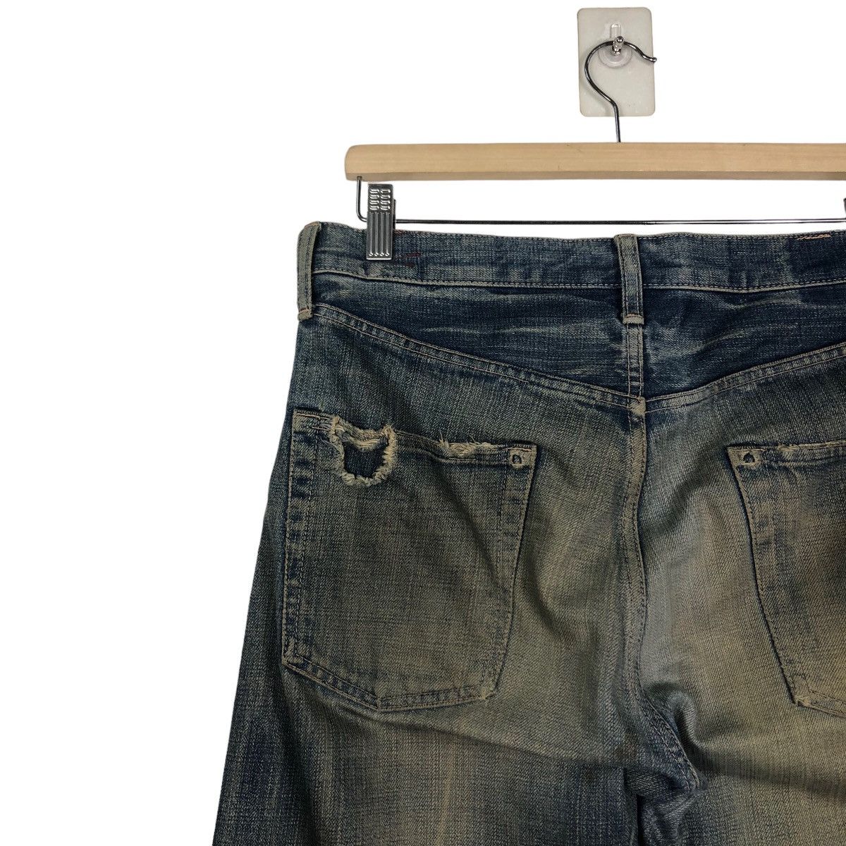 Japanese Brand 🔥VINTAGE SELVEDGES DENIM JEANS DOMINGO LTD CO JAPAN MADE Size US 34 / EU 50 - 13 Thumbnail