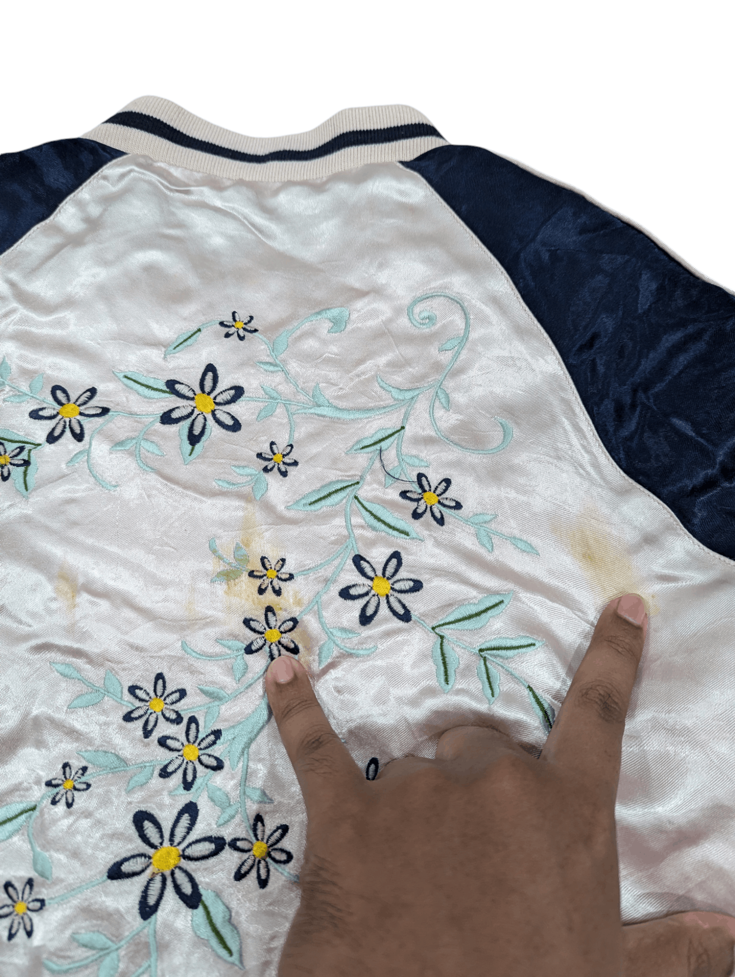 Japanese Brand SUKAJAN JACKET EMBROIDERY FLORAL Size US M / EU 48-50 / 2 - 6 Thumbnail