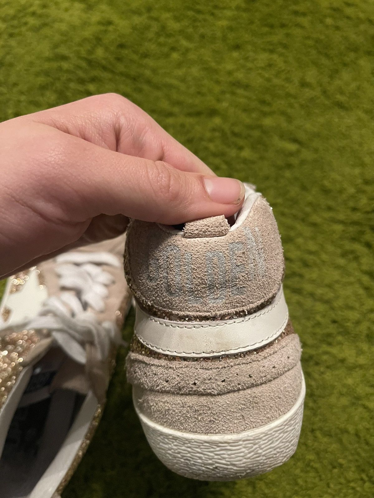Designer × Golden Goose Golde Goose mid star avant garde shining sneakers Size US 10 / IT 40 - 7 Thumbnail
