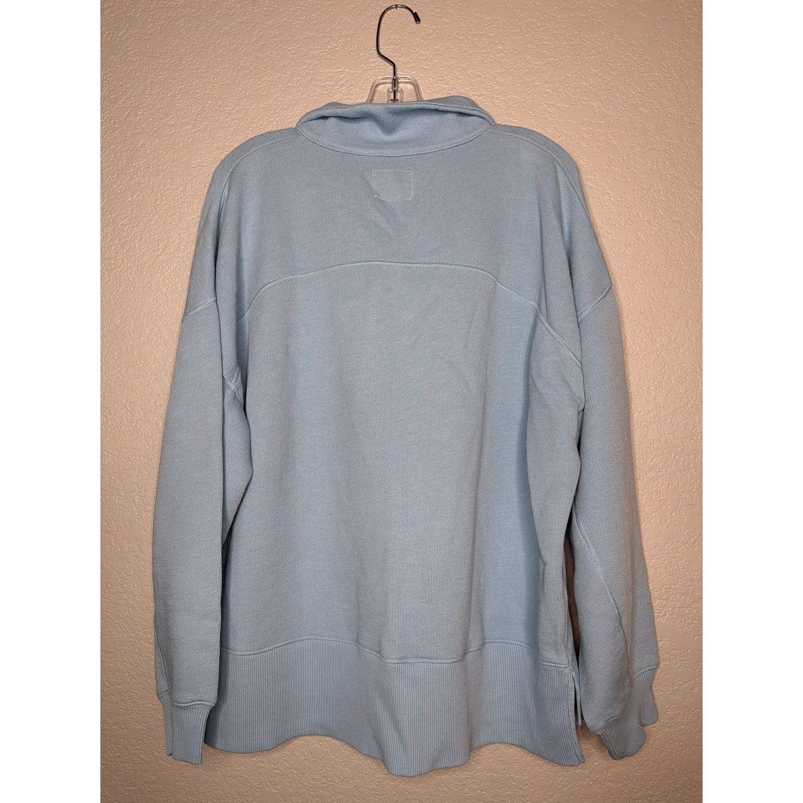 American Eagle Outfitters AEO SoftTech Essential Quarter Zip Pullover (NWT) Size US M / EU 48-50 / 2 - 2 Thumbnail