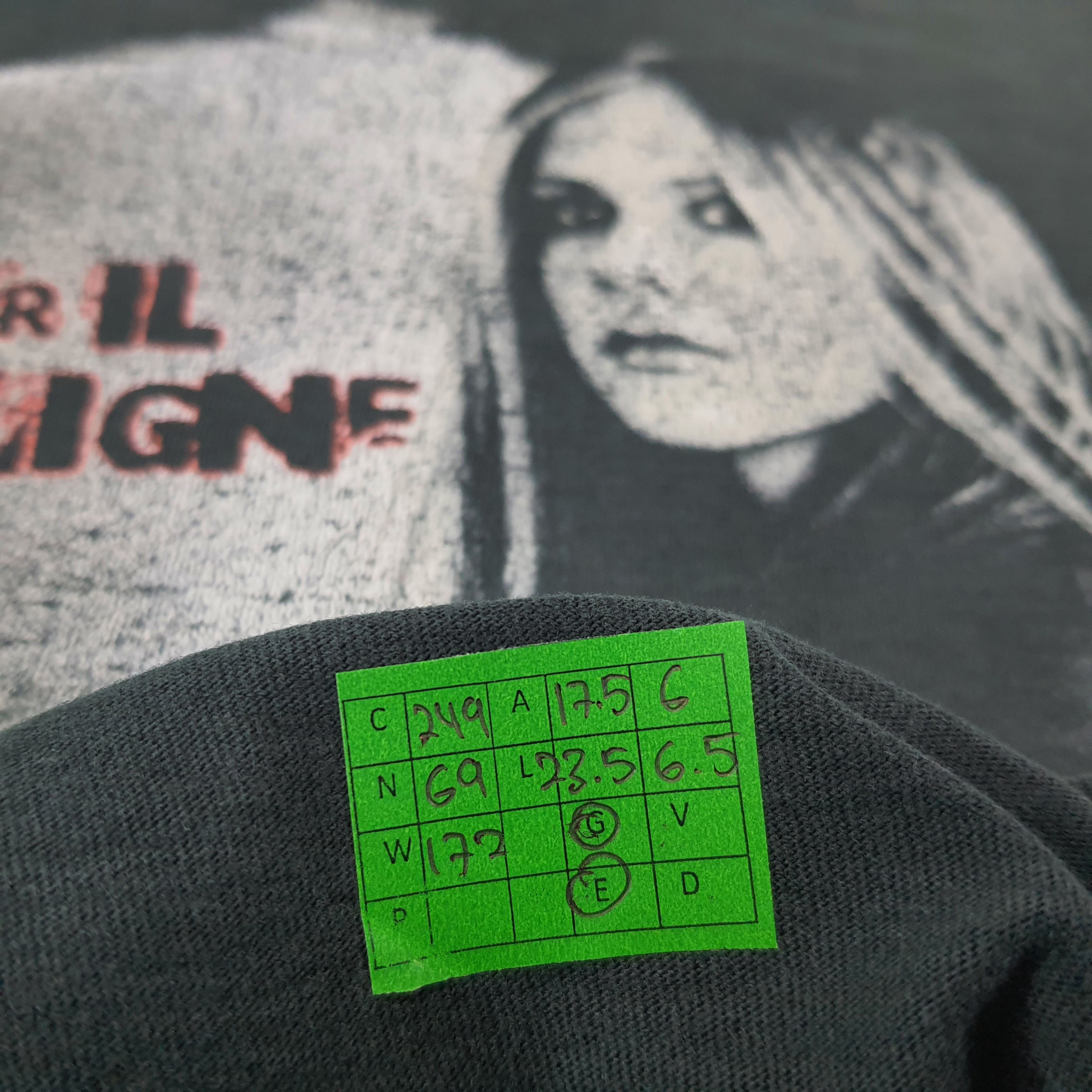 Band Tees Vintage Avril Lavigne Under My Skin Tour 2005 Tshirt C249N69 Size US S / EU 44-46 / 1 - 8 Thumbnail