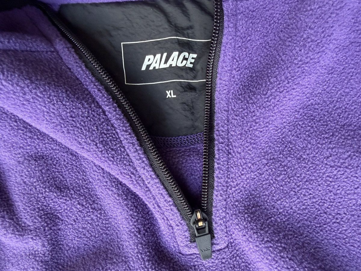 Palace × Polartec Palace-Polartec Purple 1/4 Zip Size US XL / EU 56 / 4 - 4 Thumbnail