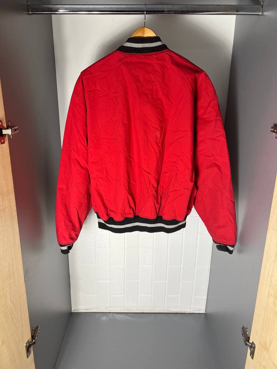 Polo Ralph Lauren VINTAGE POLO SPORT RALPH LAUREN RETRO BOMBER JACKET Size US L / EU 52-54 / 3 - 6 Thumbnail