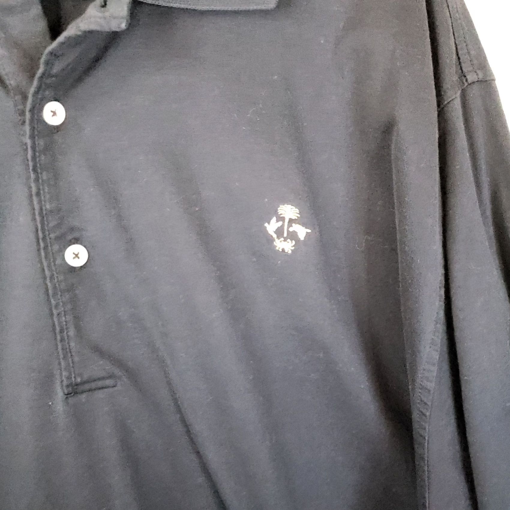Vintage Bobby Jones Polo Shirt Mens XL Navy Blue Golf Performance Spring Island SC Regular Fit Short Sleeve Collar Shirt Size US XL / EU 56 / 4 - 6 Thumbnail