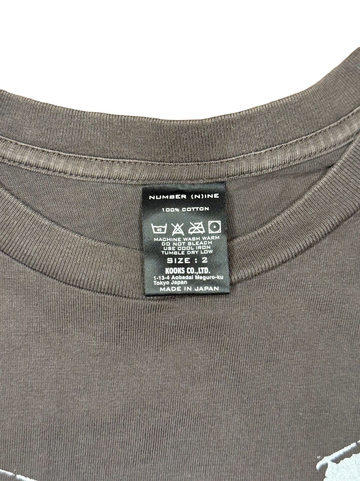Number (N)ine Number (N)ine SS07 "About A Boy" Skeleton Bone Tee Size US M / EU 48-50 / 2 - 3 Thumbnail