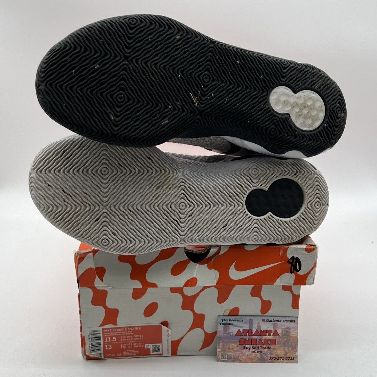 Nike Space jam x Renew elevate 2 hares Size US 11.5 / EU 44-45 - 8 Thumbnail