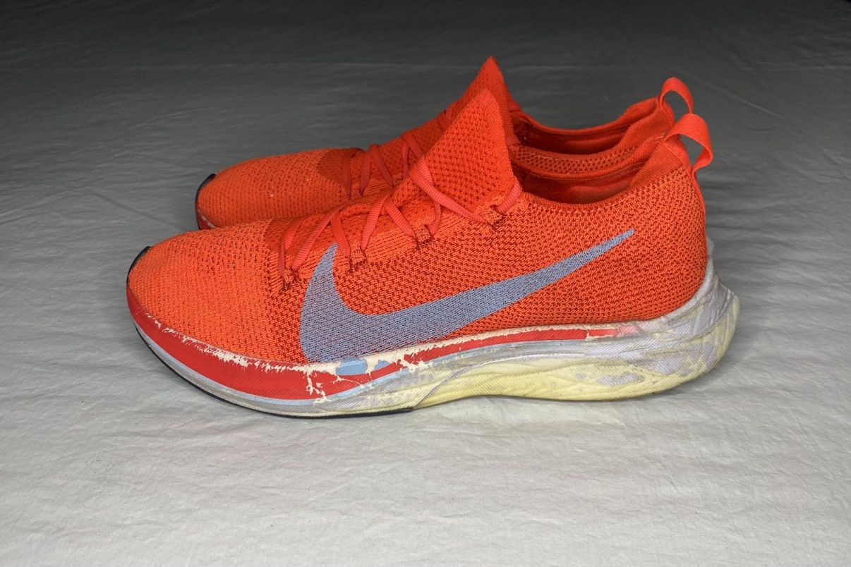 Nike Nike Zoom Vaporfly 4% Flyknit 'Bright Crimson' Size 10.5 Size US 10.5 / EU 43-44 - 5 Thumbnail