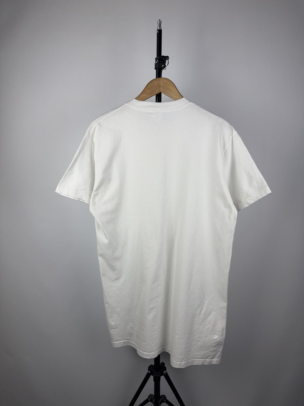 Japanese Brand × Vintage Vintage 80s Japanese Style Faded Blank Tee shirt Y2K rare Size US L / EU 52-54 / 3 - 7 Thumbnail