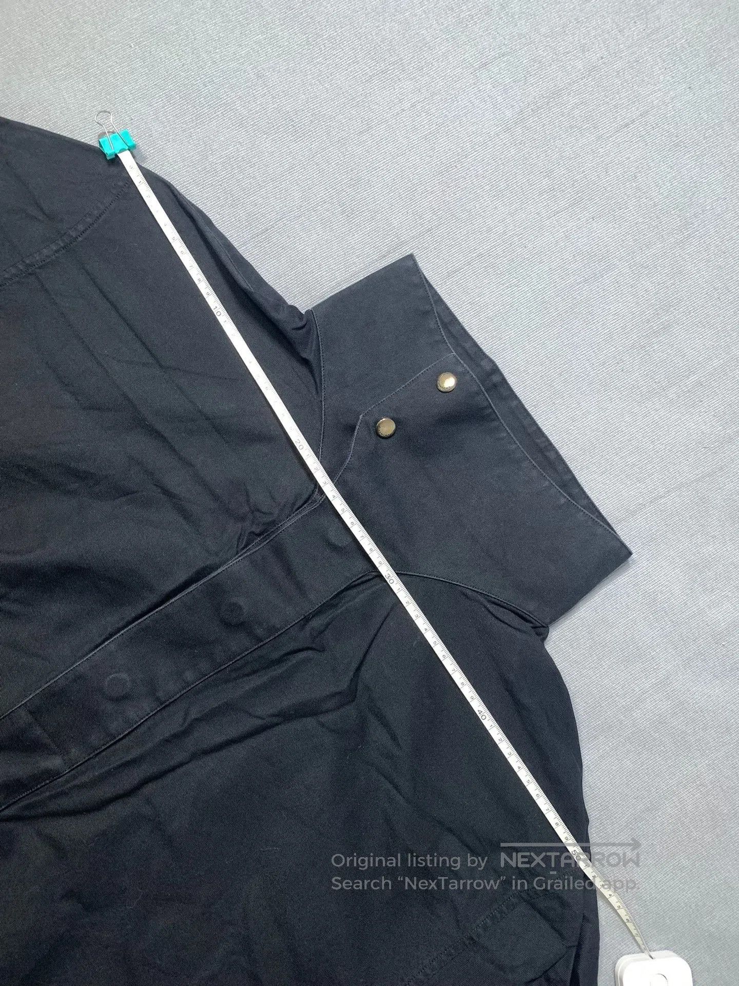 Givenchy Givenchy Black Label Button Turtleneck Shirt. Size US M / EU 48-50 / 2 - 7 Thumbnail
