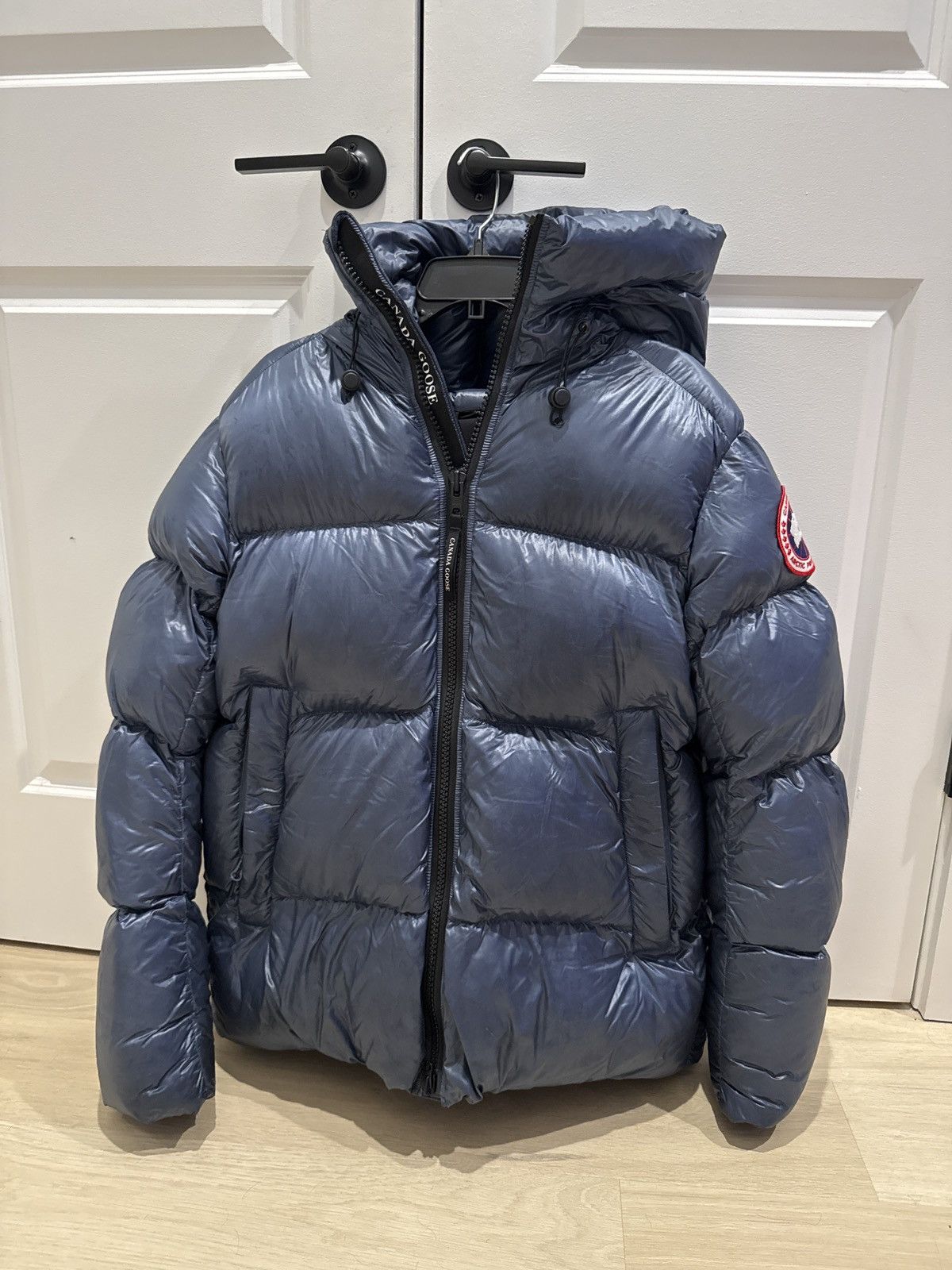 Canada Goose Canada Goose Alantic Navy Crofton Puffer Jacket Size US XL / EU 56 / 4 - 4 Thumbnail