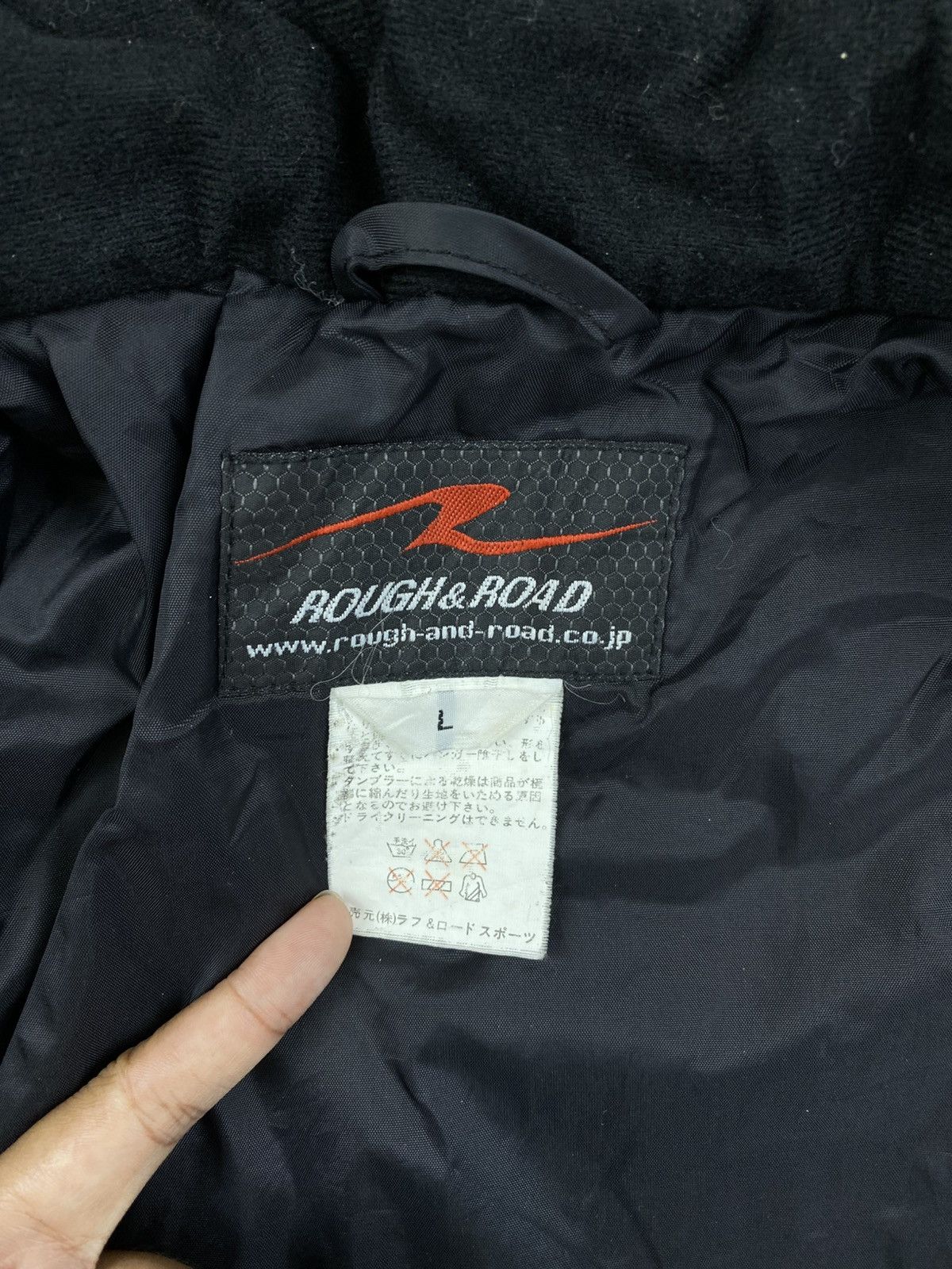 Japanese Brand Vintage Rough & Road Motorsport Racing Jacket Size US L / EU 52-54 / 3 - 12 Thumbnail