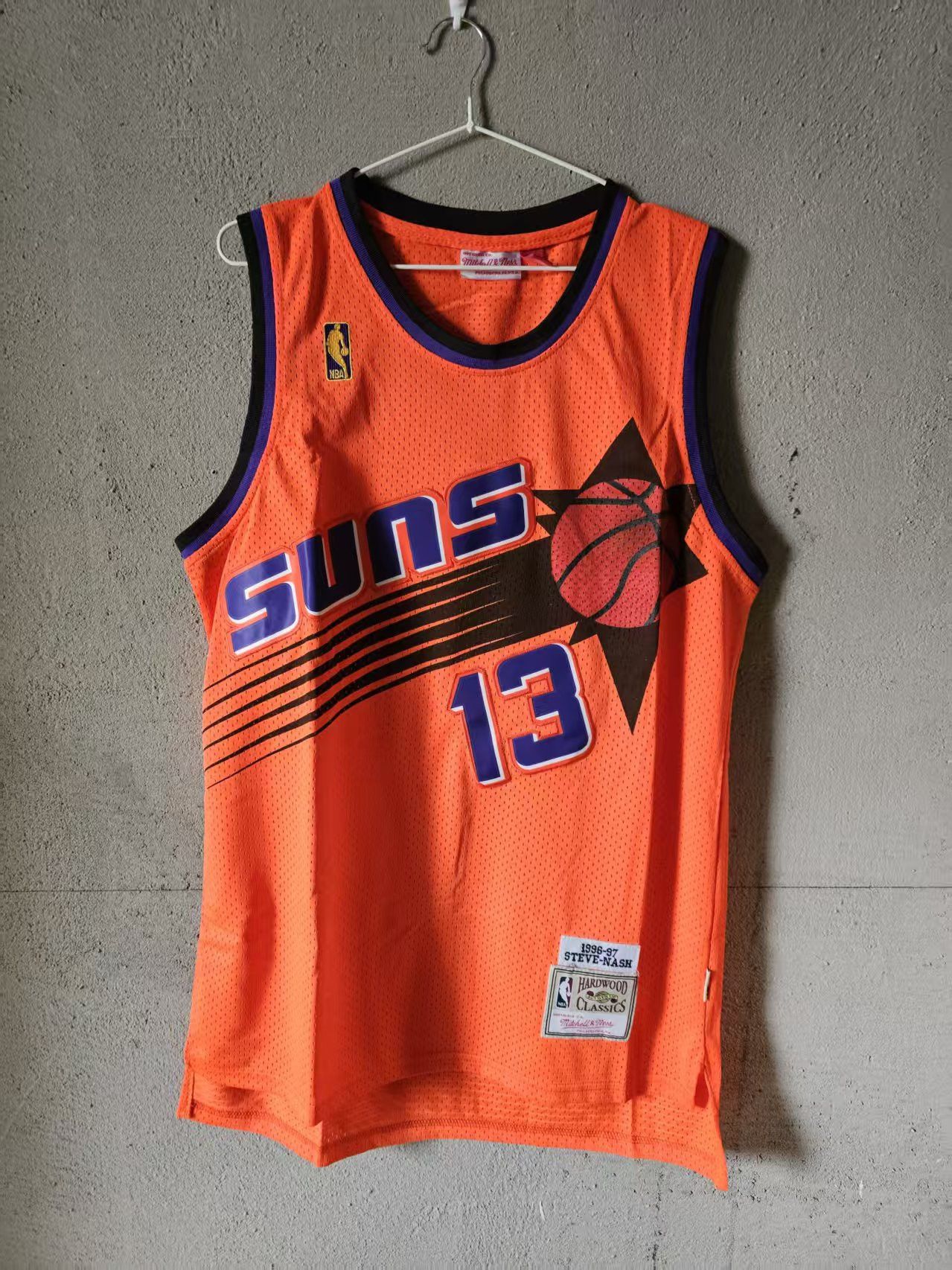 NBA Phoenix Suns #13 Steve Nash Jersey Purple L Size US L / EU 52-54 / 3 - 2 Thumbnail