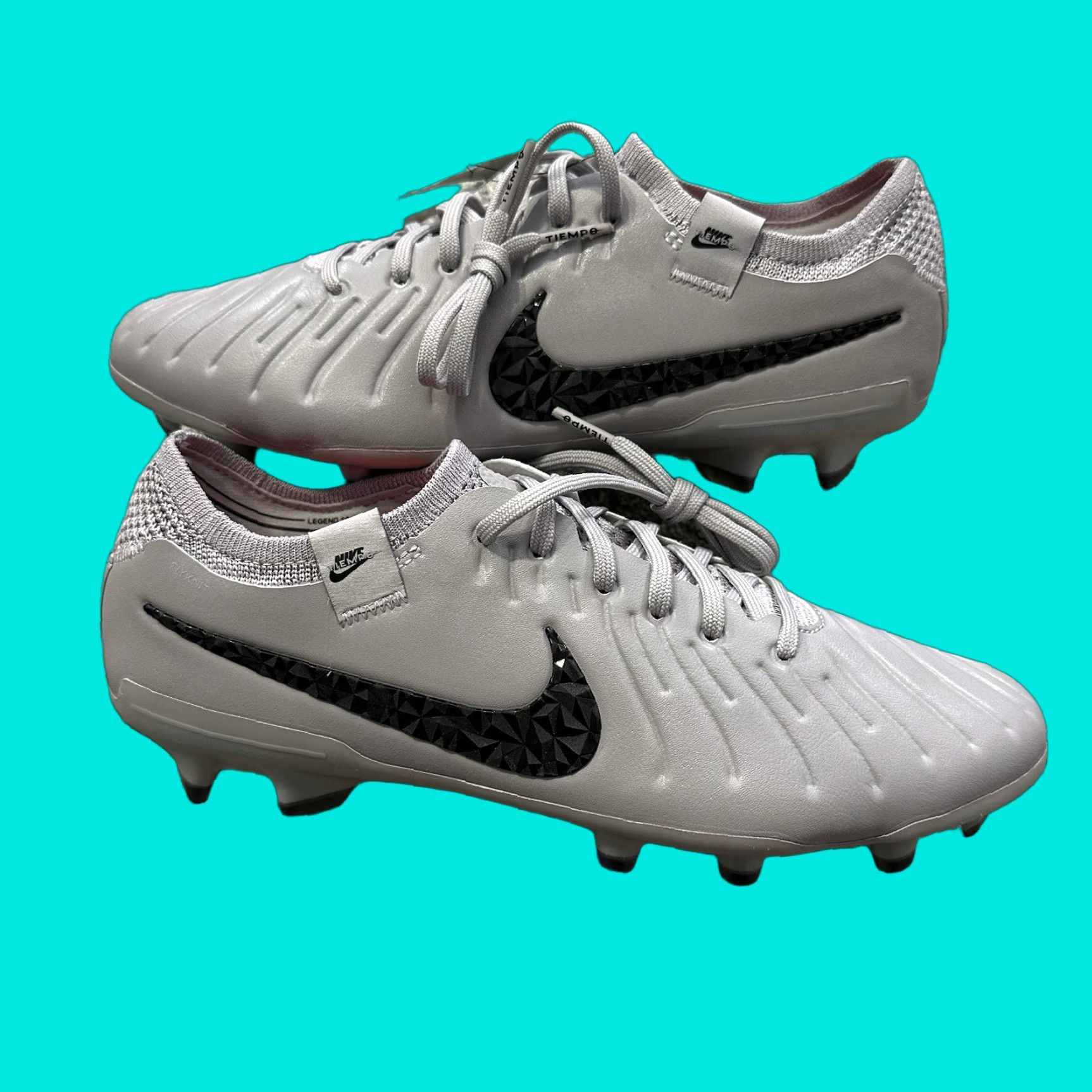 Nike Nike Tiempo Legend 10 Elite FG Soccer Cleats Mens 6.5 Atmosphere Grey HF4371 001 Size US 7 / EU 40 - 1 Thumbnail