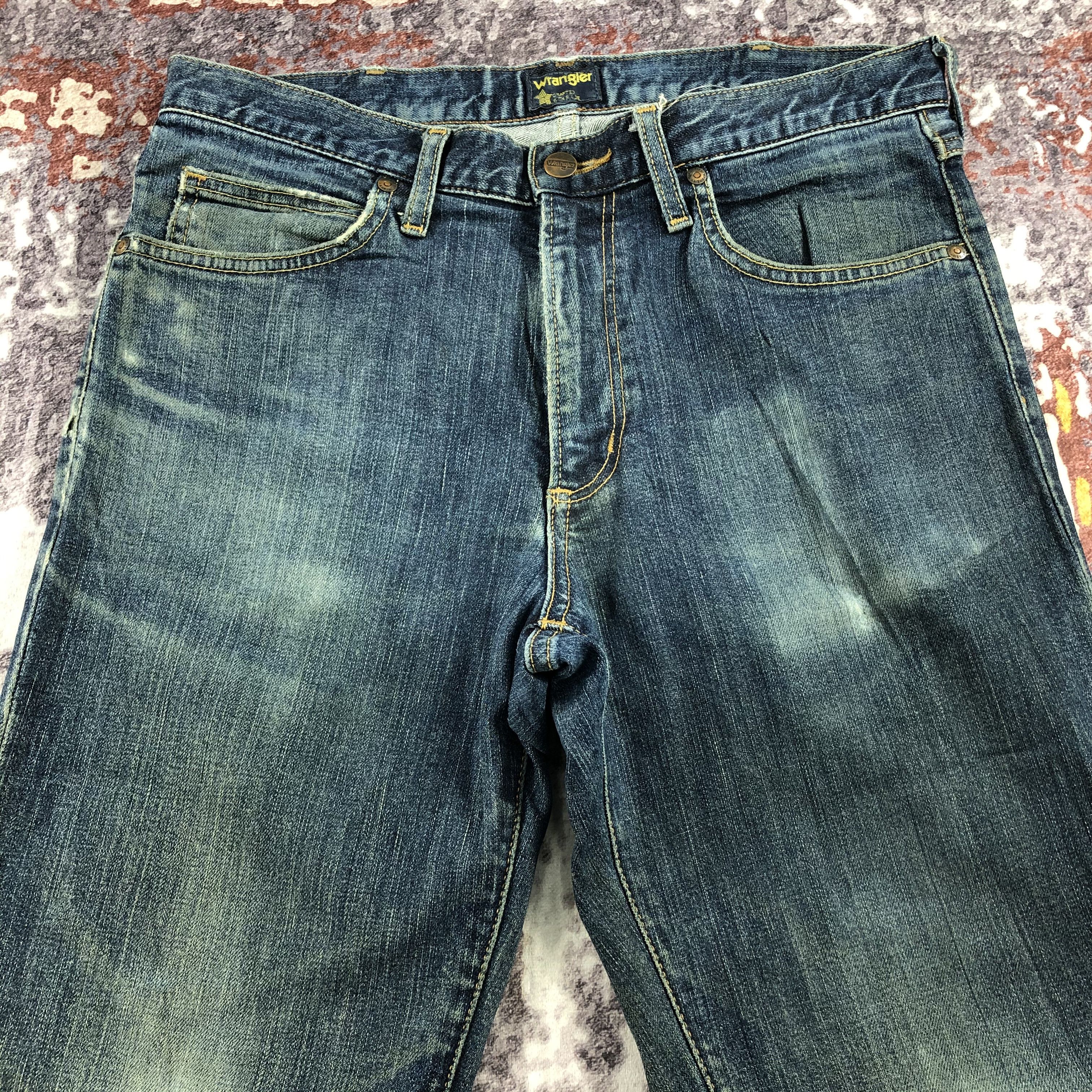 Vintage × Wrangler Vintage Blue Wash Wrangler Jeans-JM2221 Size US 33 - 3 Thumbnail
