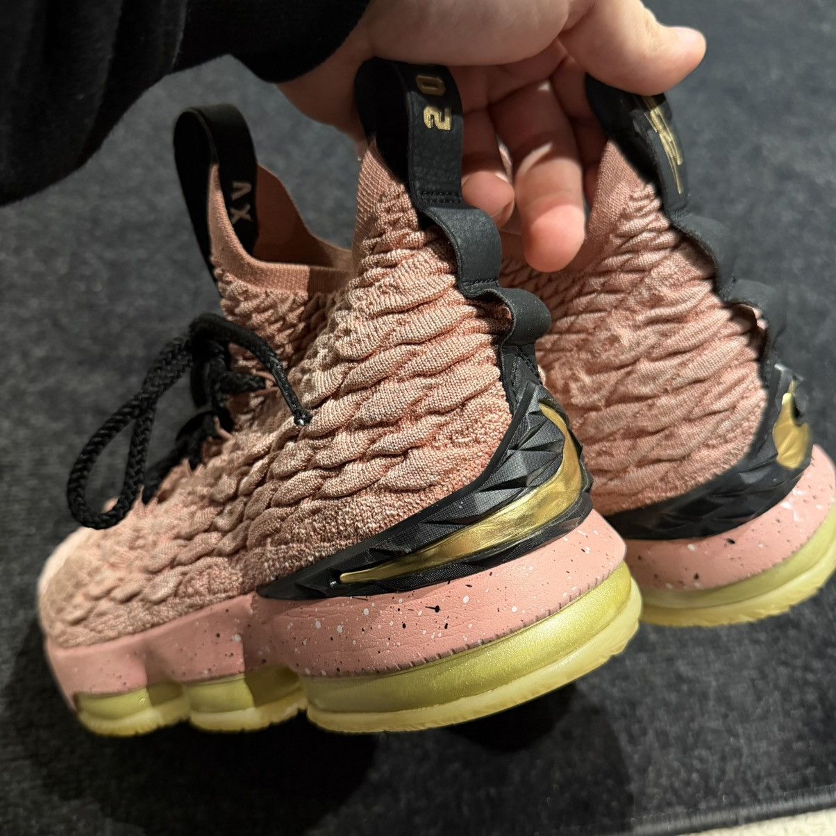 Nike Nike LeBron 15 Hollywood rust, pink All-Star size 7Y/W 8.5 Size US 7 / EU 40 - 6 Thumbnail