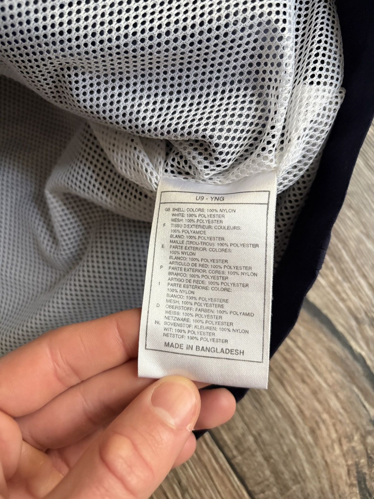 Nike Vintage Nike 90s Navy White Light Track Jacket / Windbreaker Size US M / EU 48-50 / 2 - 10 Thumbnail