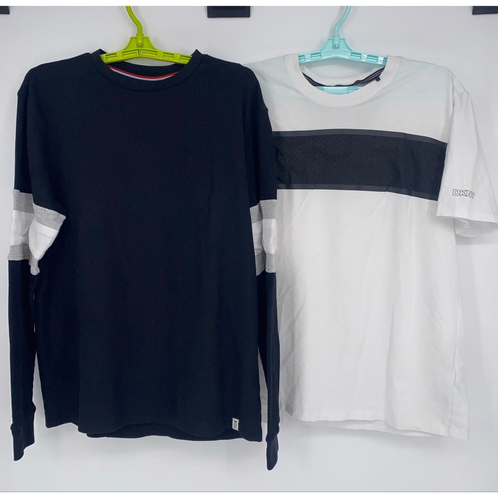 DKNY Mens 2pc NWOT Shirt Bundle (DKNY & CO81) Size US L / EU 52-54 / 3 - 1 Thumbnail