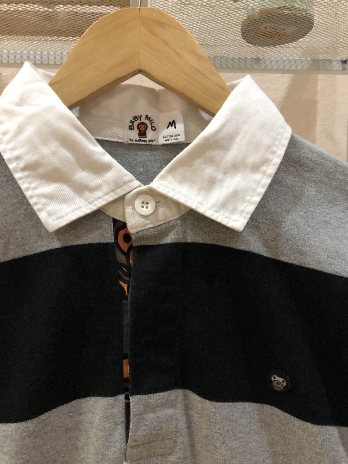 Bape OG 2005 Baby Milo Polo Rugby Shirts Size US M / EU 48-50 / 2 - 3 Thumbnail