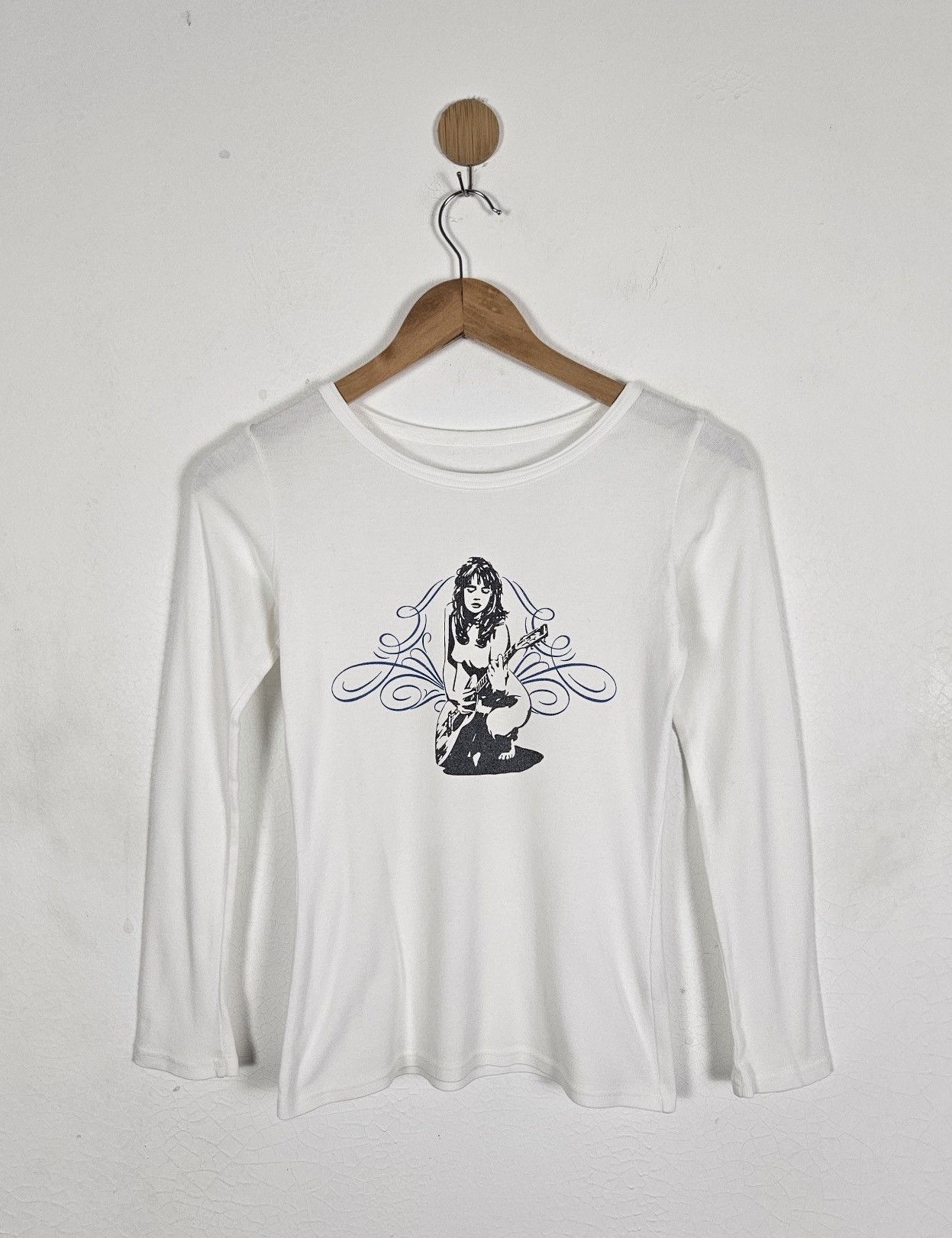 Hysteric Glamour Hysteric Glamour guitar girl shirt Size XS / US 0-2 / IT 36-38 - 1 Thumbnail