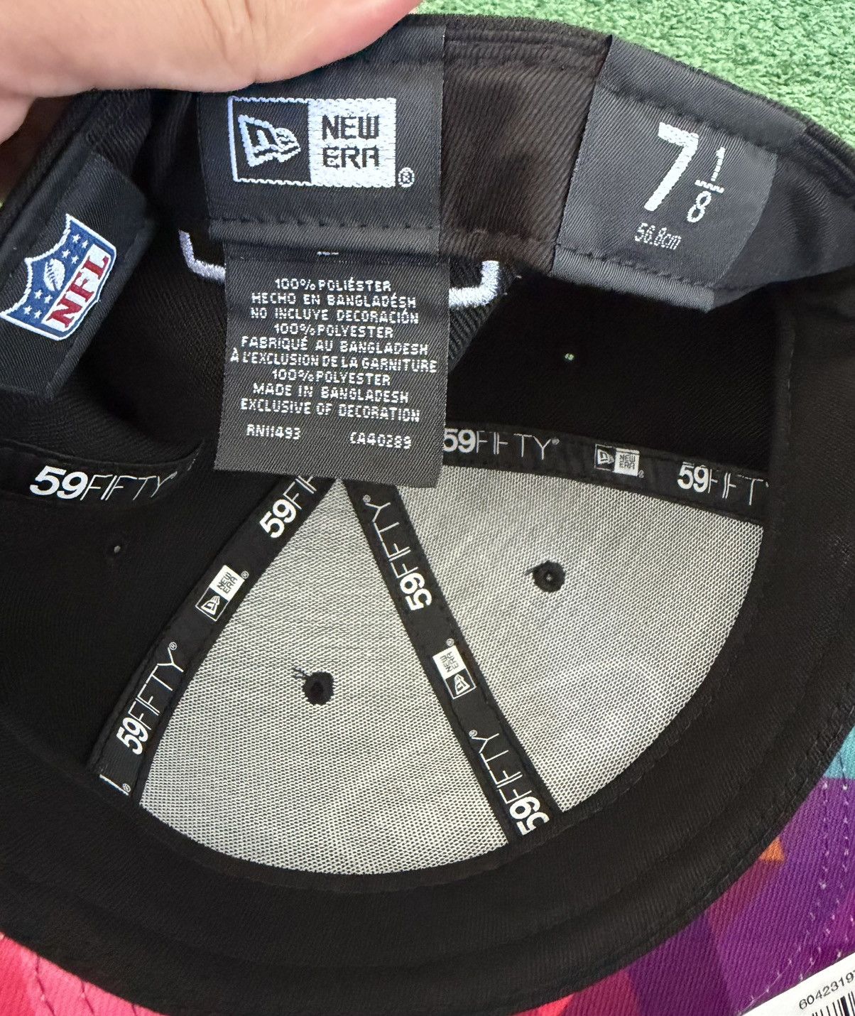 New Era New Era New York Jets 2023 NFL Crucial Catch 59Fifty 7 1/8 Size ONE SIZE - 6 Thumbnail