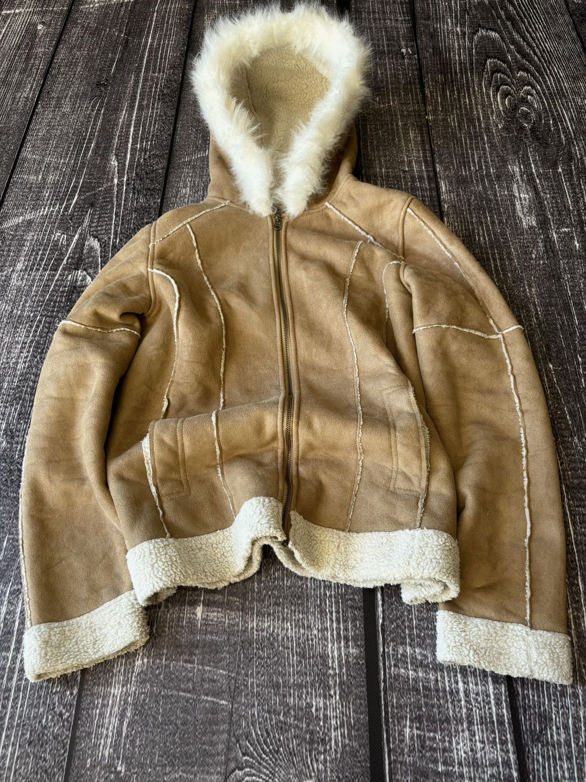 Japanese Brand VTG Avant Garde If Six Was Nine Style Fur Leather Jacket Size US M / EU 48-50 / 2 - 1 Thumbnail