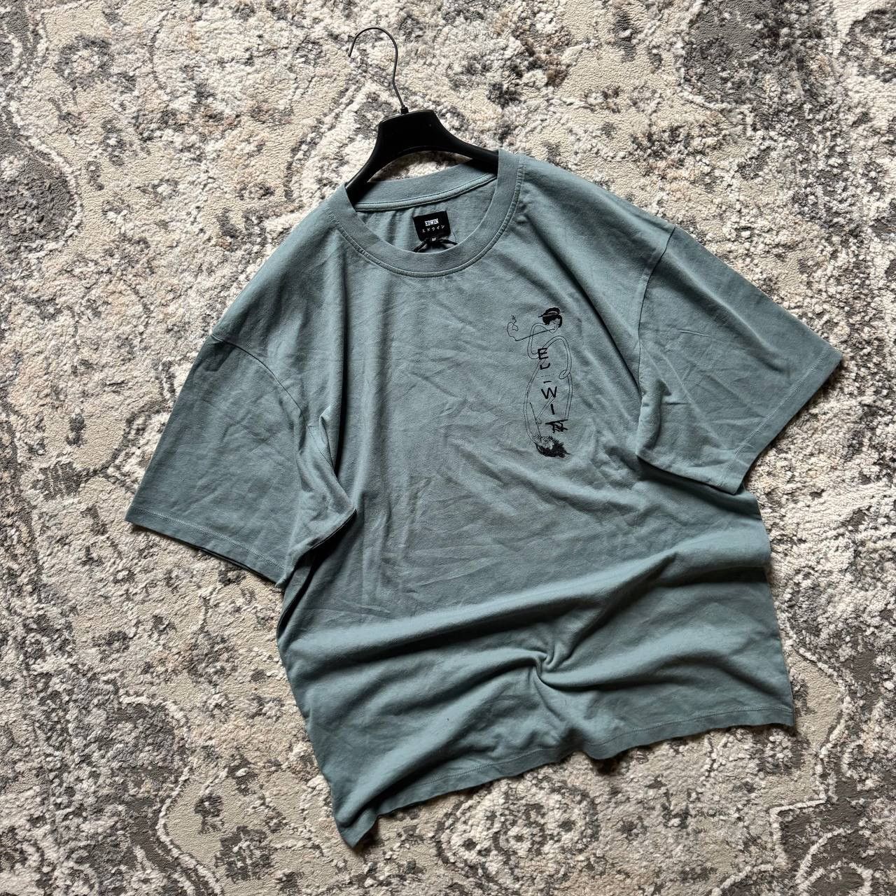 Edwin Edwin Japan Manga Horror Turquoise Tee Shirt Size US M / EU 48-50 / 2 - 3 Thumbnail