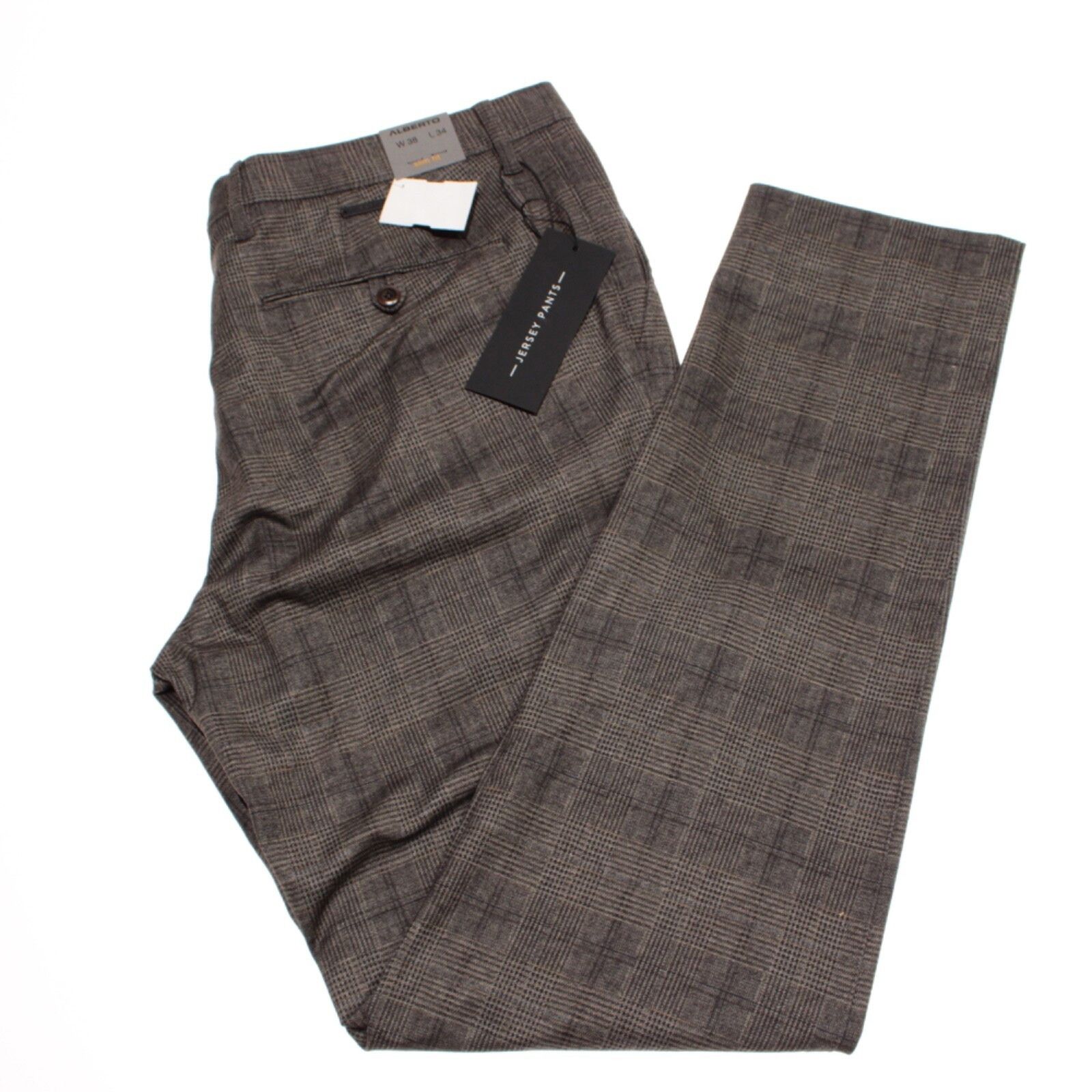 Alberto ALBERTO New with tags Dress Pants Size 38 US In Gray Size US 38 / EU 54 - 2 Thumbnail