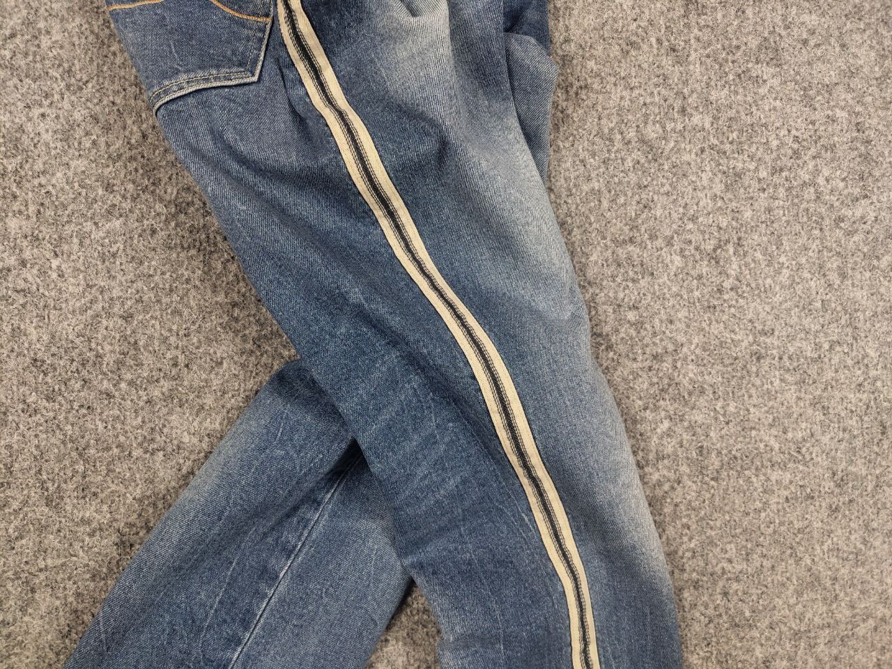 Jacob Cohen Jacob Cohen Italy Design Karen Stripe Side Slim Denim Jeans Size 25" / US 0 / IT 36 - 5 Thumbnail