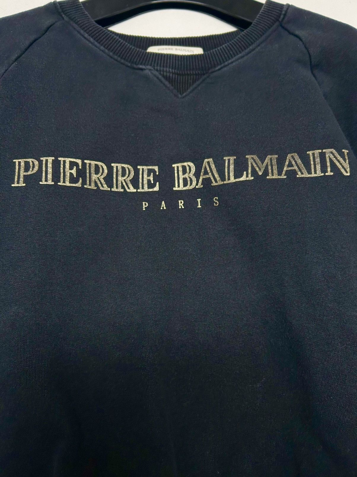 Balmain 2008 Logo Crewneck Size US S / EU 44-46 / 1 - 4 Thumbnail