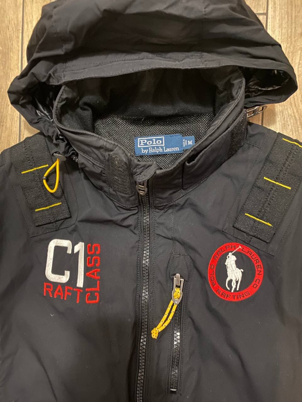 Polo Ralph Lauren × Vintage Polo Ralph Lauren Jacket Windbreaker C1 Rafting M Size US M / EU 48-50 / 2 - 2 Thumbnail