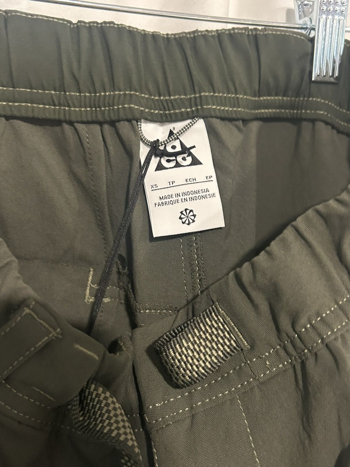 Nike × Nike ACG Nike ACG Green Woven Cargo Pants XS Size US 28 / EU 44 - 10 Thumbnail