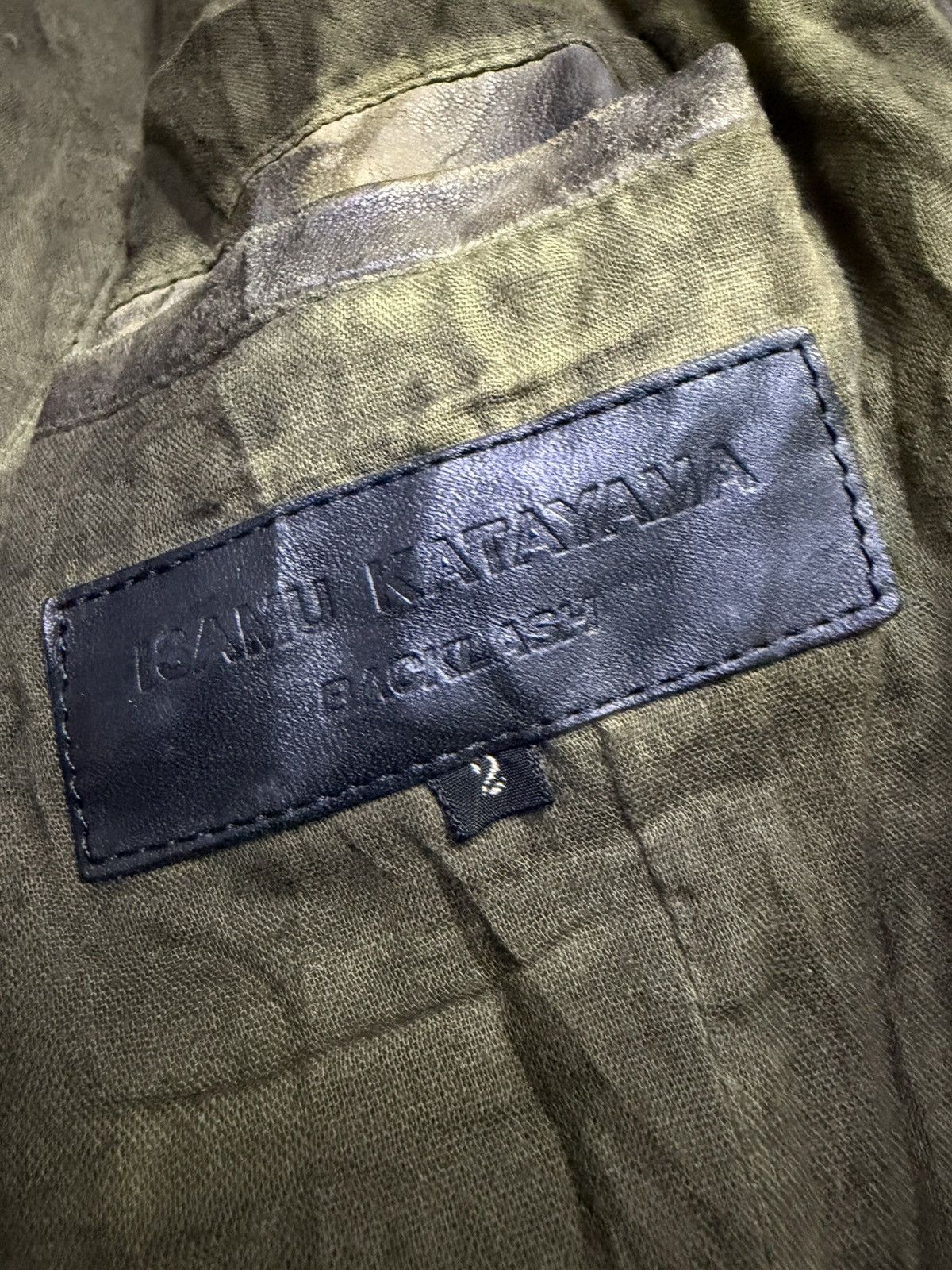 Isamu Katayama Backlash Isamu Katayama Backlash Lambskin Button Up Jacket Size US M / EU 48-50 / 2 - 6 Thumbnail
