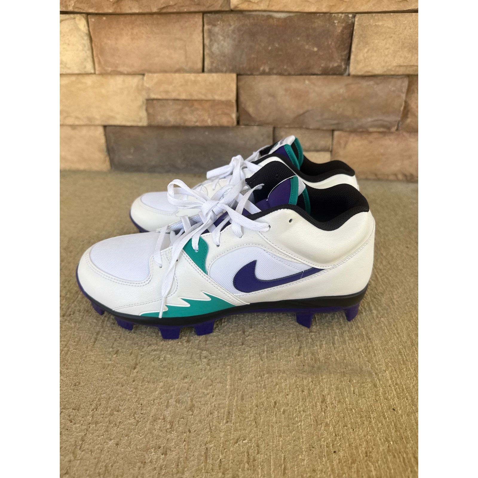 Nike Nike Air Jordan Stadium Cleat GRAPE Baseball Cleats size 11 Size US 11 / EU 44 - 3 Thumbnail