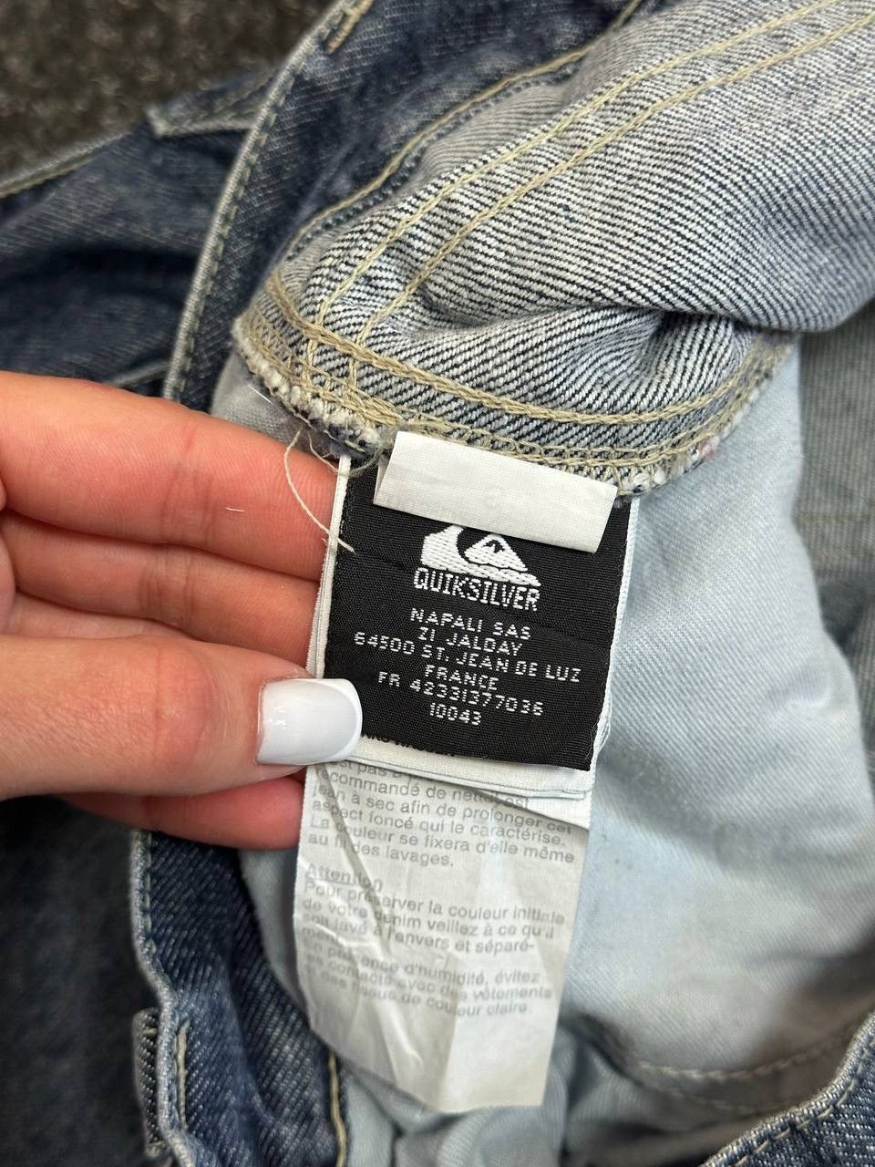 If Six Was Nine × Quiksilver 90s rap jeans Quiksilver double knee cargo detroit pant surf Size US 34 / EU 50 - 6 Thumbnail