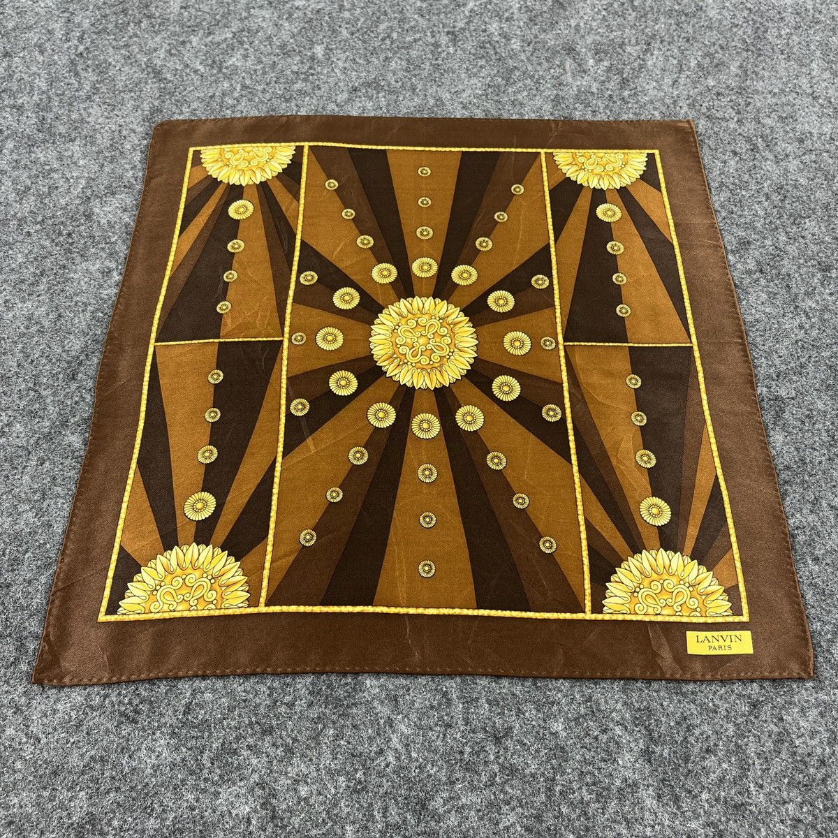 Lanvin Lanvin Silk Handkerchief / Bandana / Neckerchief B154 Size ONE SIZE - 1 Thumbnail