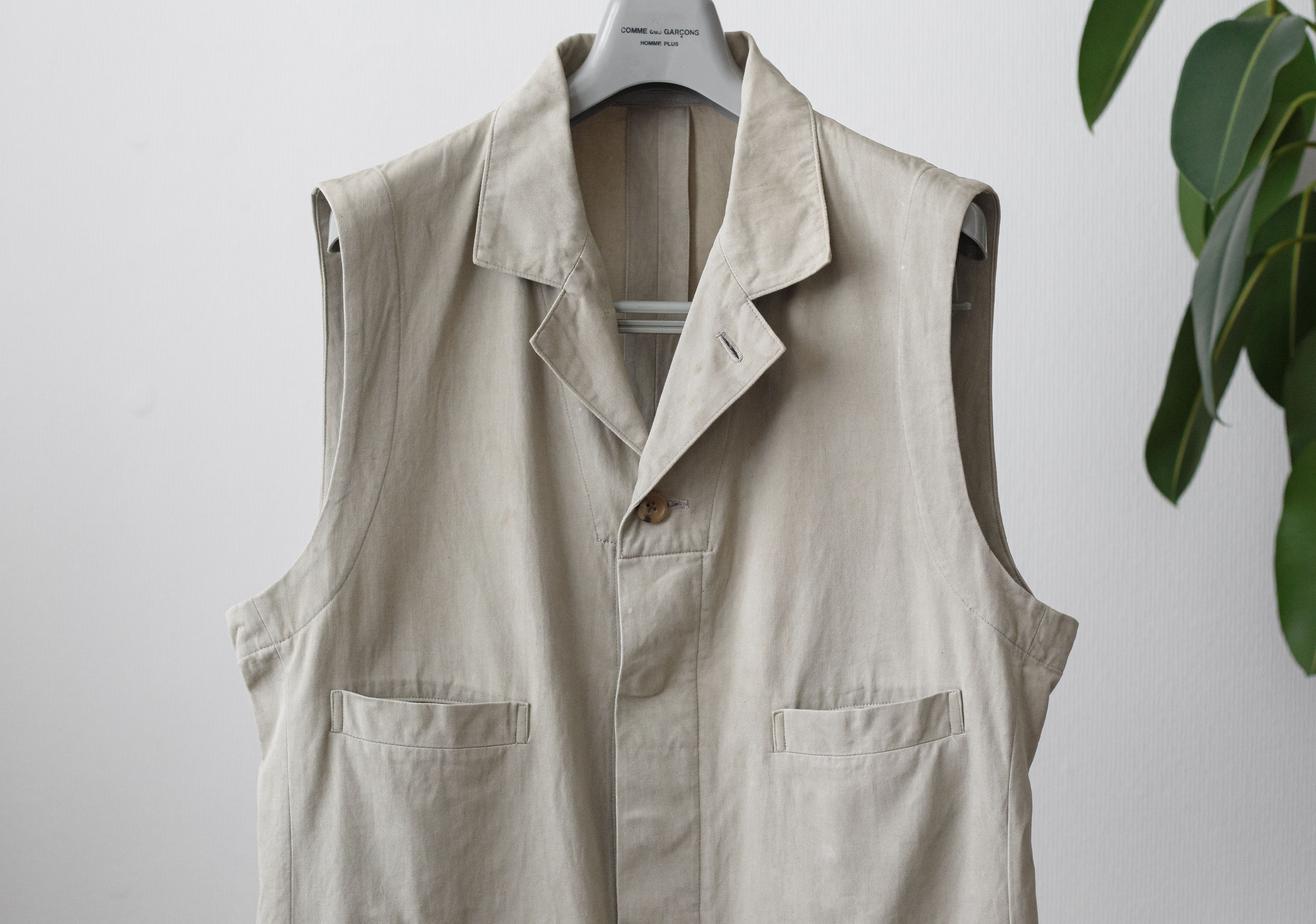 Comme des Garcons Homme Plus 1995SS worker vest Size US M / EU 48-50 / 2 - 4 Thumbnail