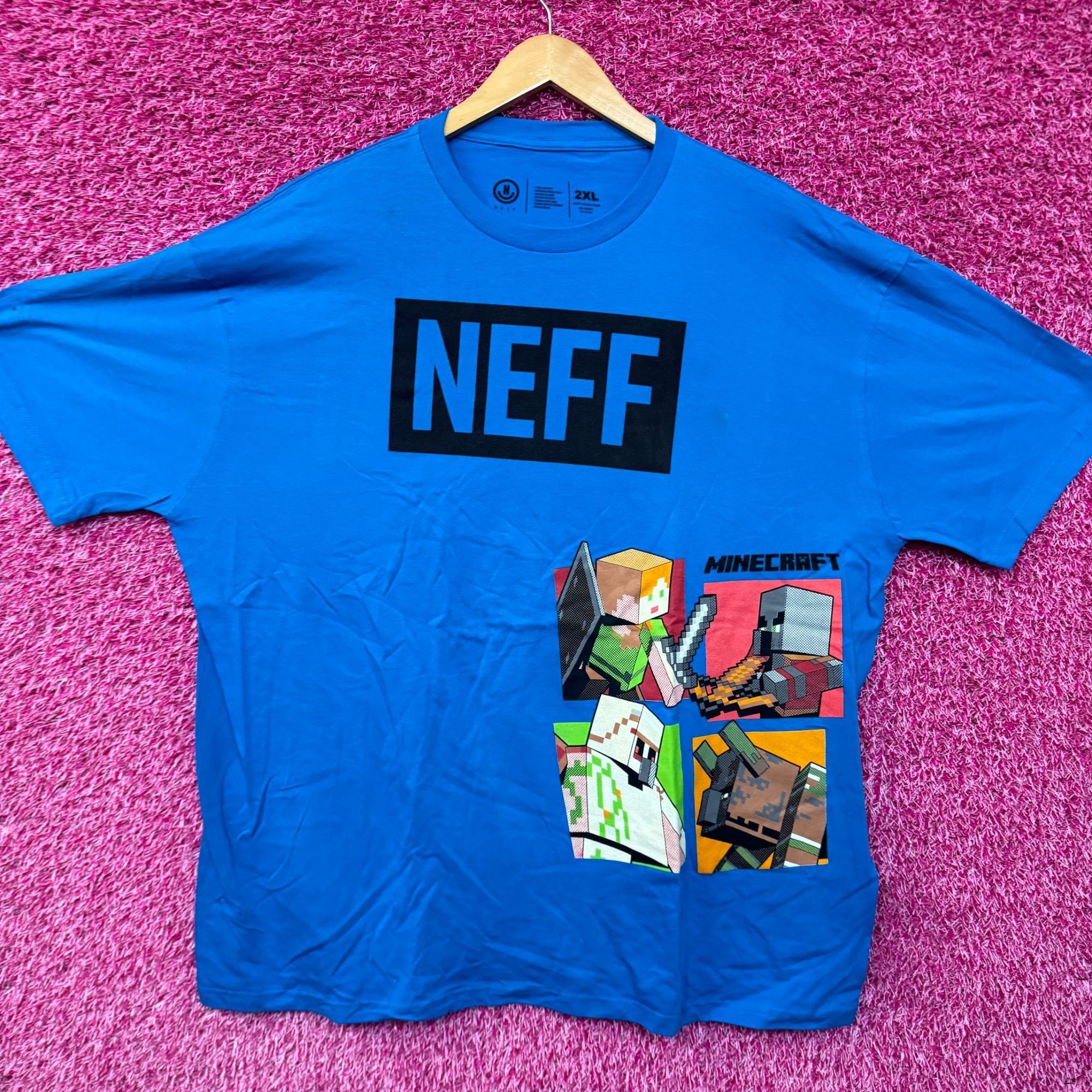 NEFF NEFF Minecraft T-shirt Size 2XL Size US XXL / EU 58 / 5 - 1 Thumbnail