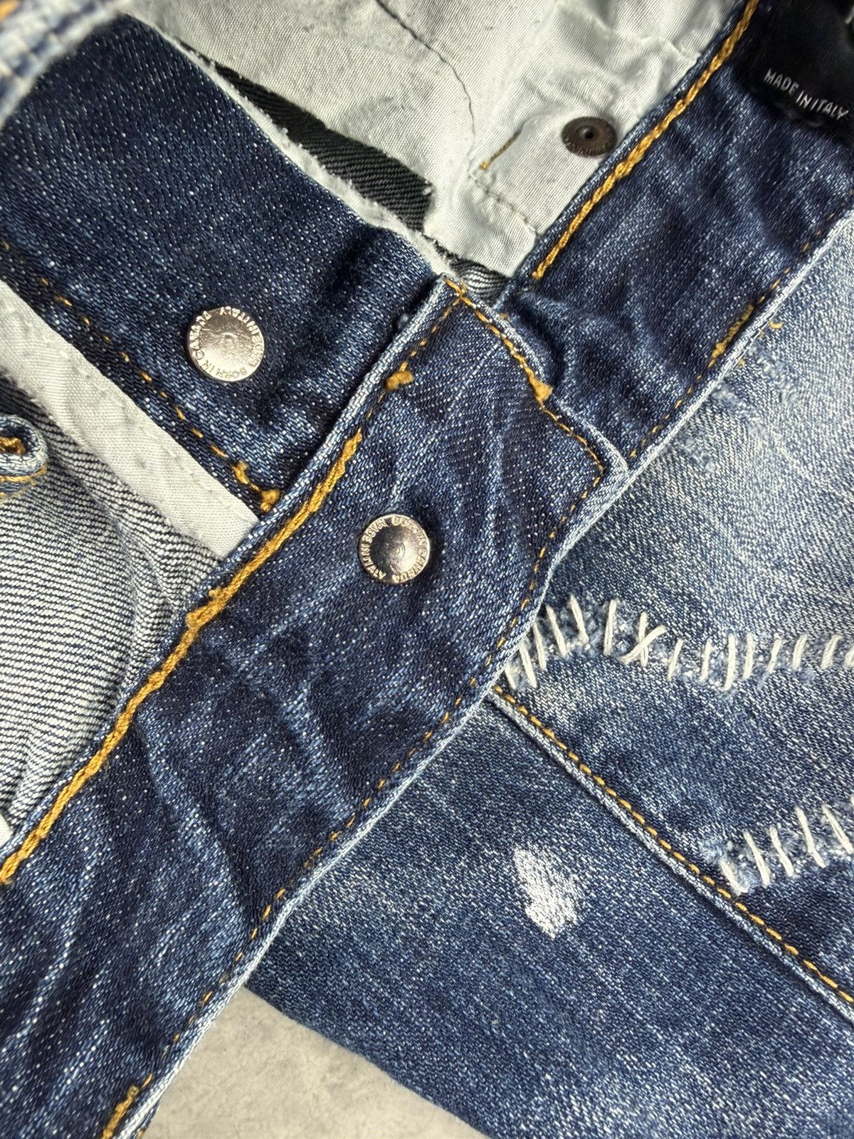 Dsquared2 Dsquared2 Kenny Twist Distressed Jeans Cropped Size 46 Size US 30 / EU 46 - 9 Thumbnail