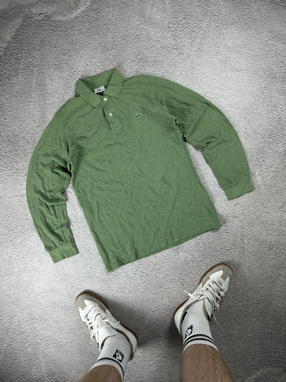 Lacoste Vintage Lacoste Long Sleeve Old Money Style Y2K Size US S / EU 44-46 / 1 - 3 Thumbnail