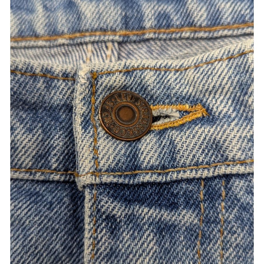 Levi's × Levi's Vintage Clothing × Vintage Vintage Levis 619 Made in Canada Orange Tab Blue Jeans Size US 36 / EU 52 - 4 Thumbnail