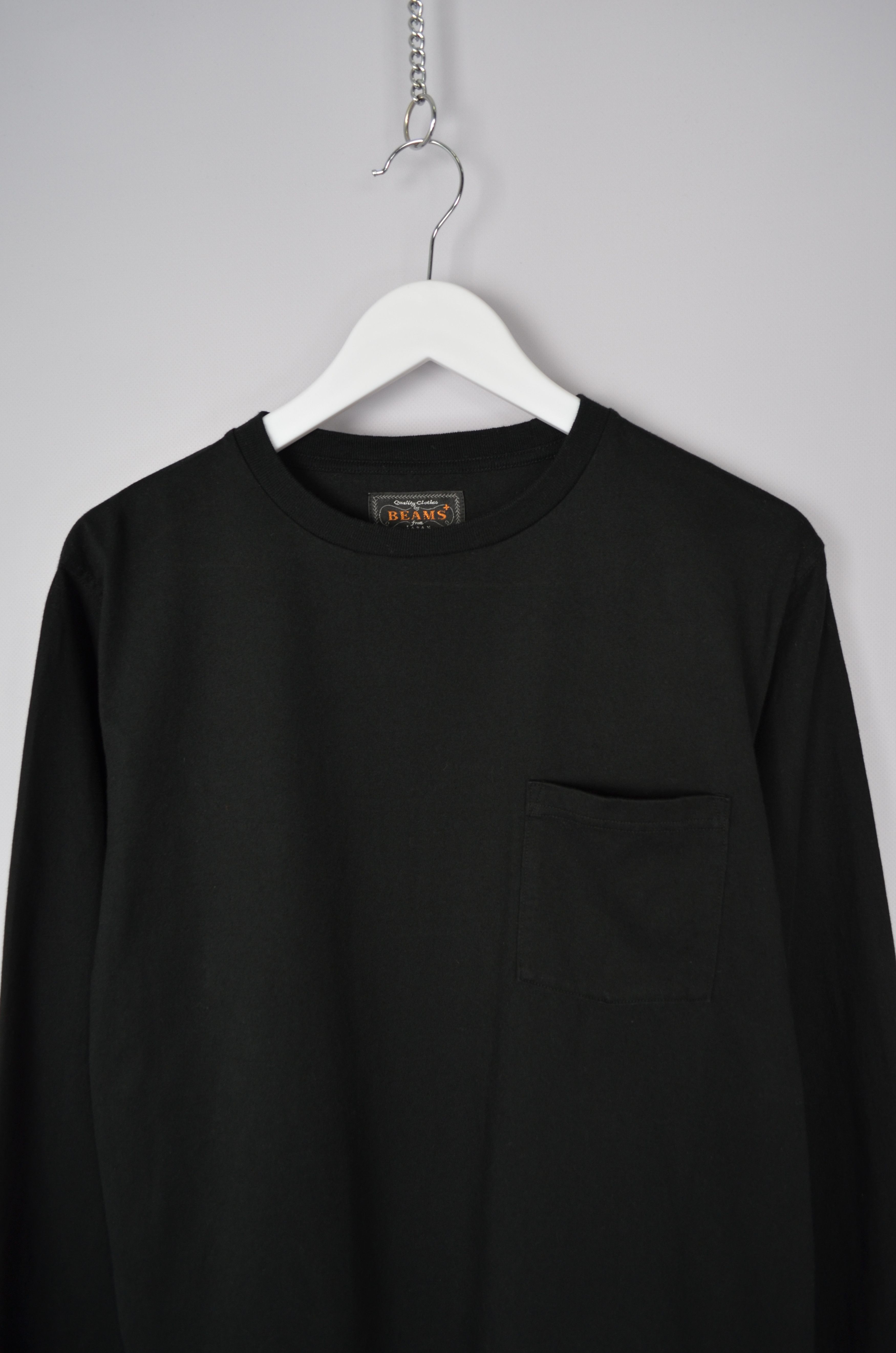 Beams Plus × Japanese Brand Beams Plus Long Sleeve Black Pocket Tee T Shirt Size M Japan Size US M / EU 48-50 / 2 - 2 Thumbnail