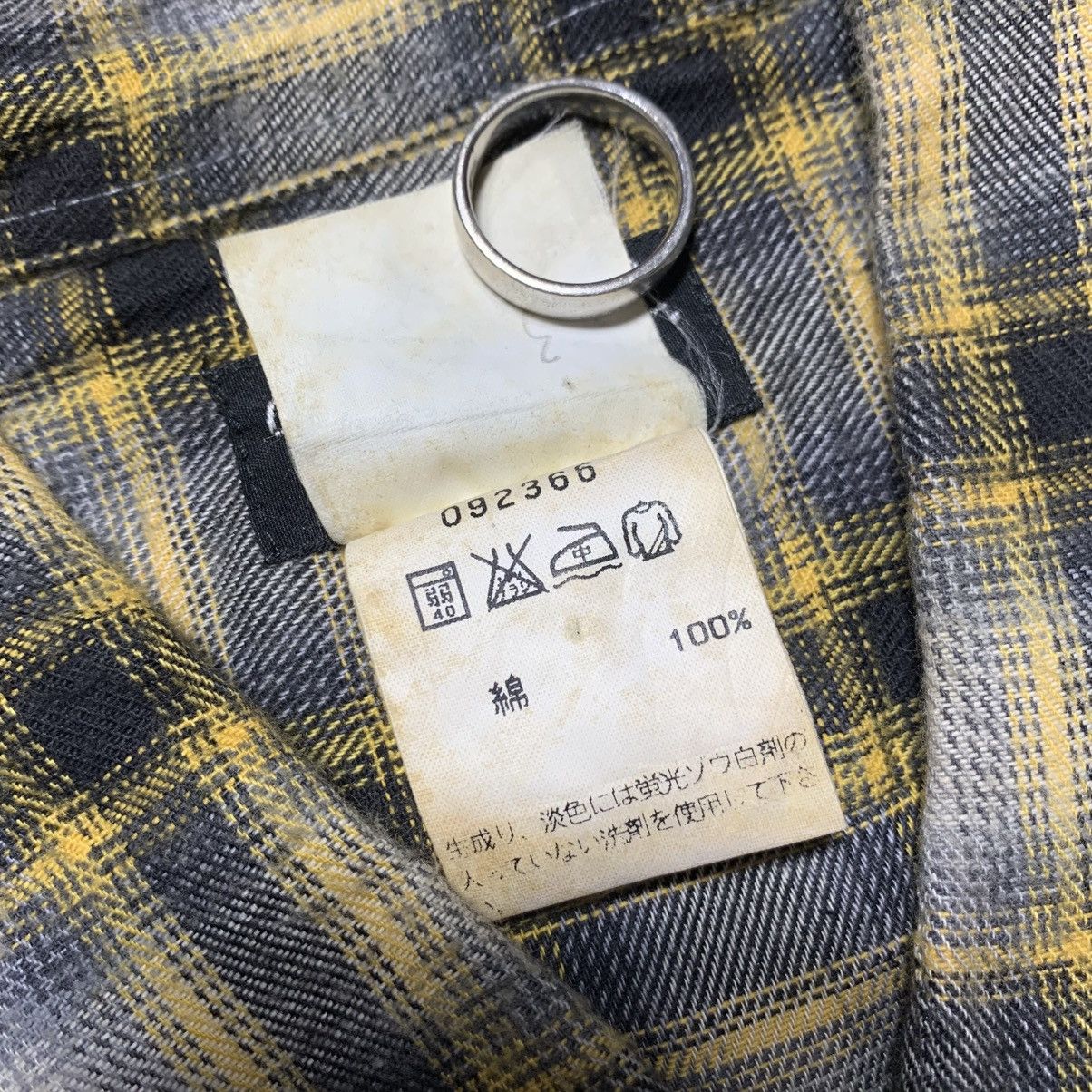 agnes b. Vtg Agnes B Veterano Multi Plaid Flannel Shirt Button Up Size US L / EU 52-54 / 3 - 10 Thumbnail