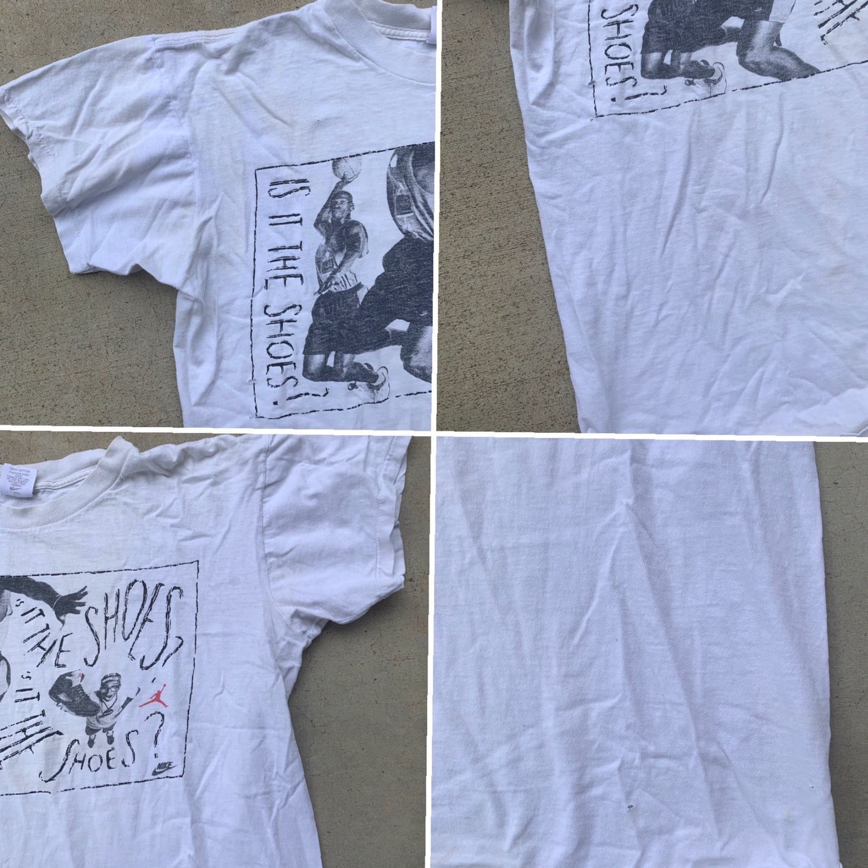 Nike VINTAGE Nike T-Shirt Michael Jordan Spike Lee Mars Blackmon L White 100% Cotton Short Sleeve Graphic Tee United States Mens Size US L / EU 52-54 / 3 - 7 Thumbnail