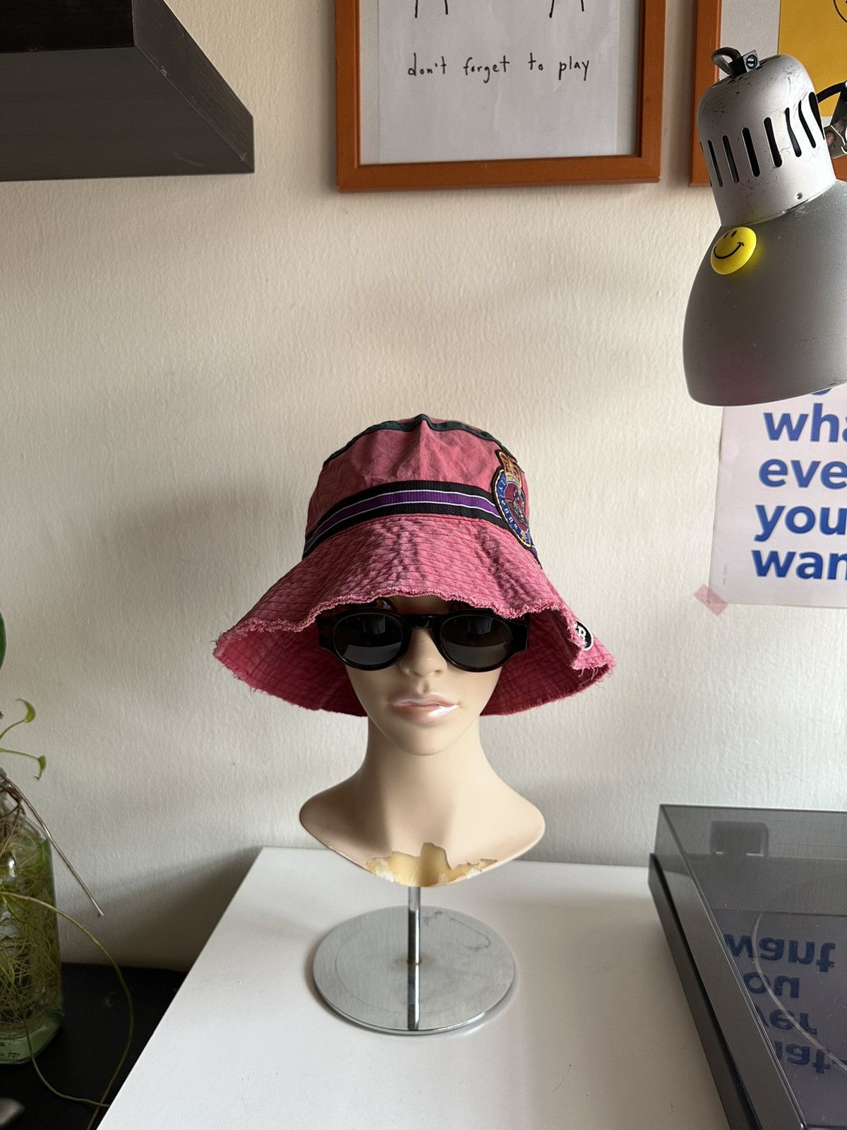Vivienne Westwood 1990s Vivienne Westwood Patch Logo Bucket Hat Size ONE SIZE - 8 Thumbnail
