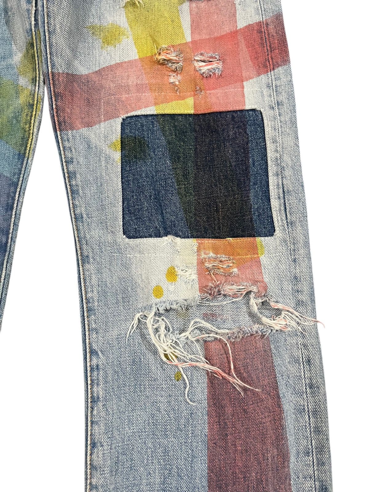 Hysteric Glamour Vintage RNA SLANG Distressed Denim Size US 31 - 5 Thumbnail