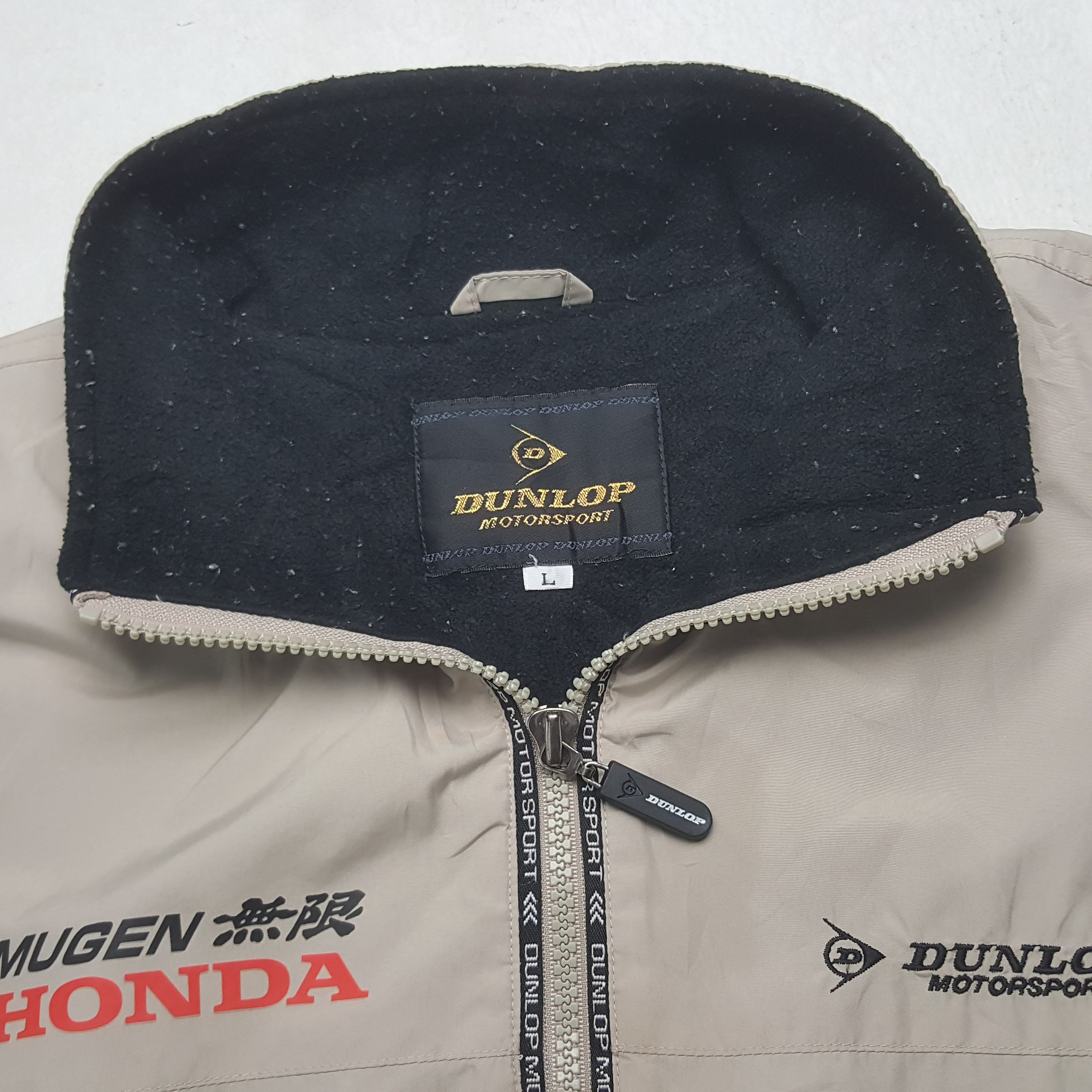 Dunlop Vintage Mugen Honda X Dunlop Racing Team Vest Jacket RR13 Size US L / EU 52-54 / 3 - 5 Thumbnail