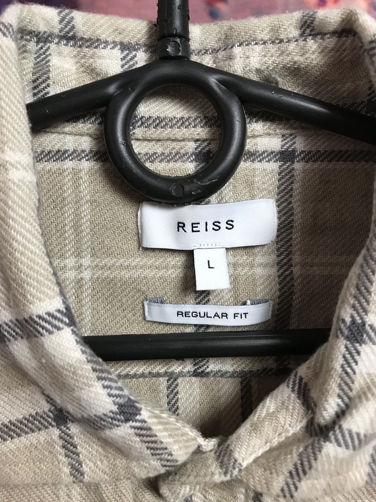 Reiss Reiss luxury streetwear flannel shirt Size US M / EU 48-50 / 2 - 3 Thumbnail