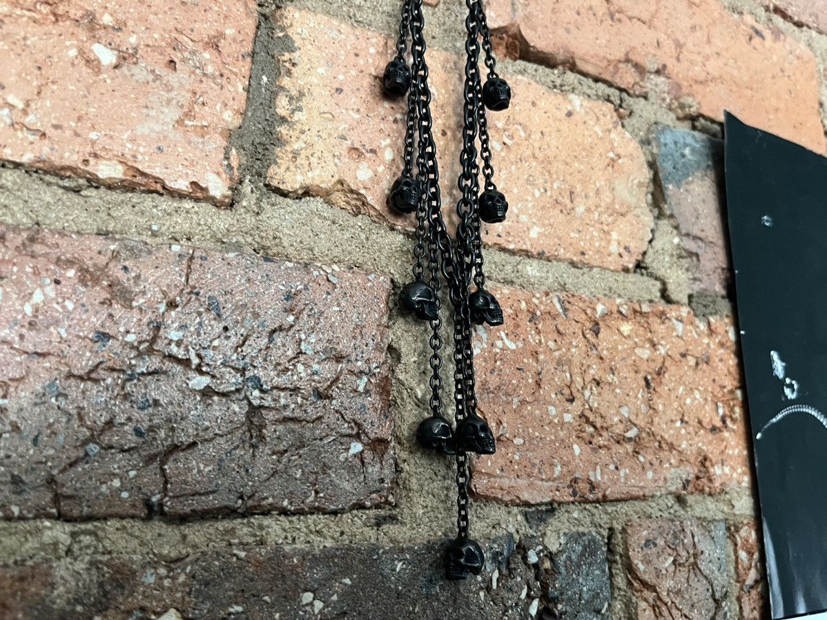 Number (N)ine Multi skull chain necklace Size ONE SIZE - 3 Thumbnail