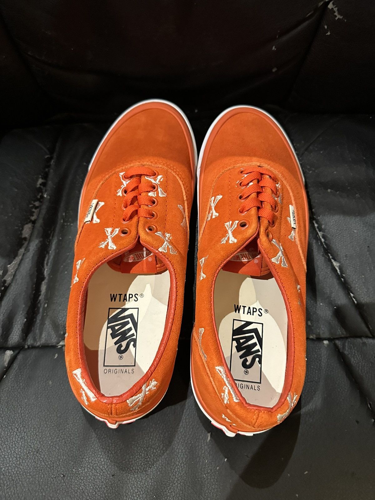 Vans × Wtaps WTAPS Vans Era Bones Orange Size US 10 / EU 43 - 4 Thumbnail